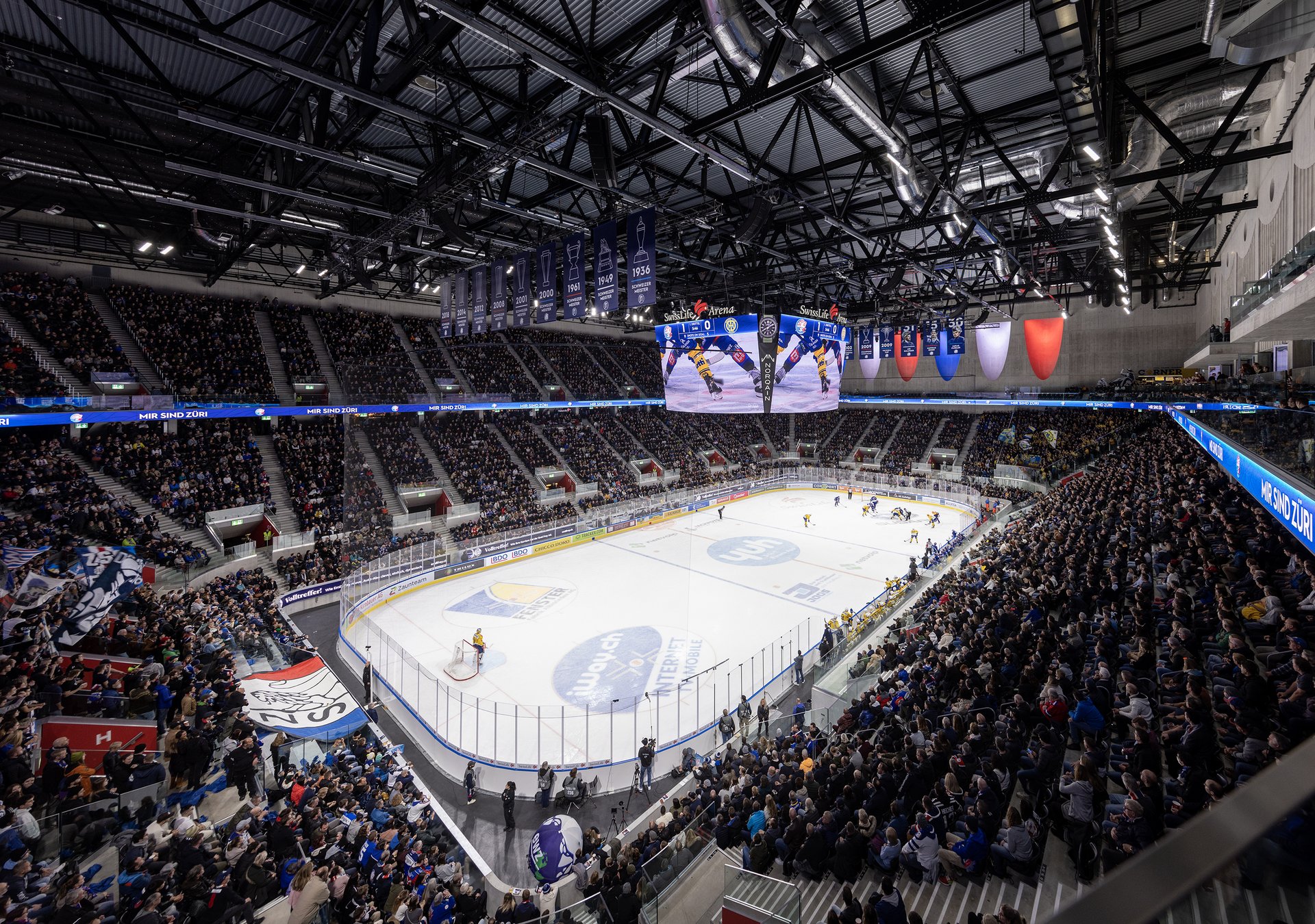 Das neue Zuhause der ZSC Lions Swiss Life Arena